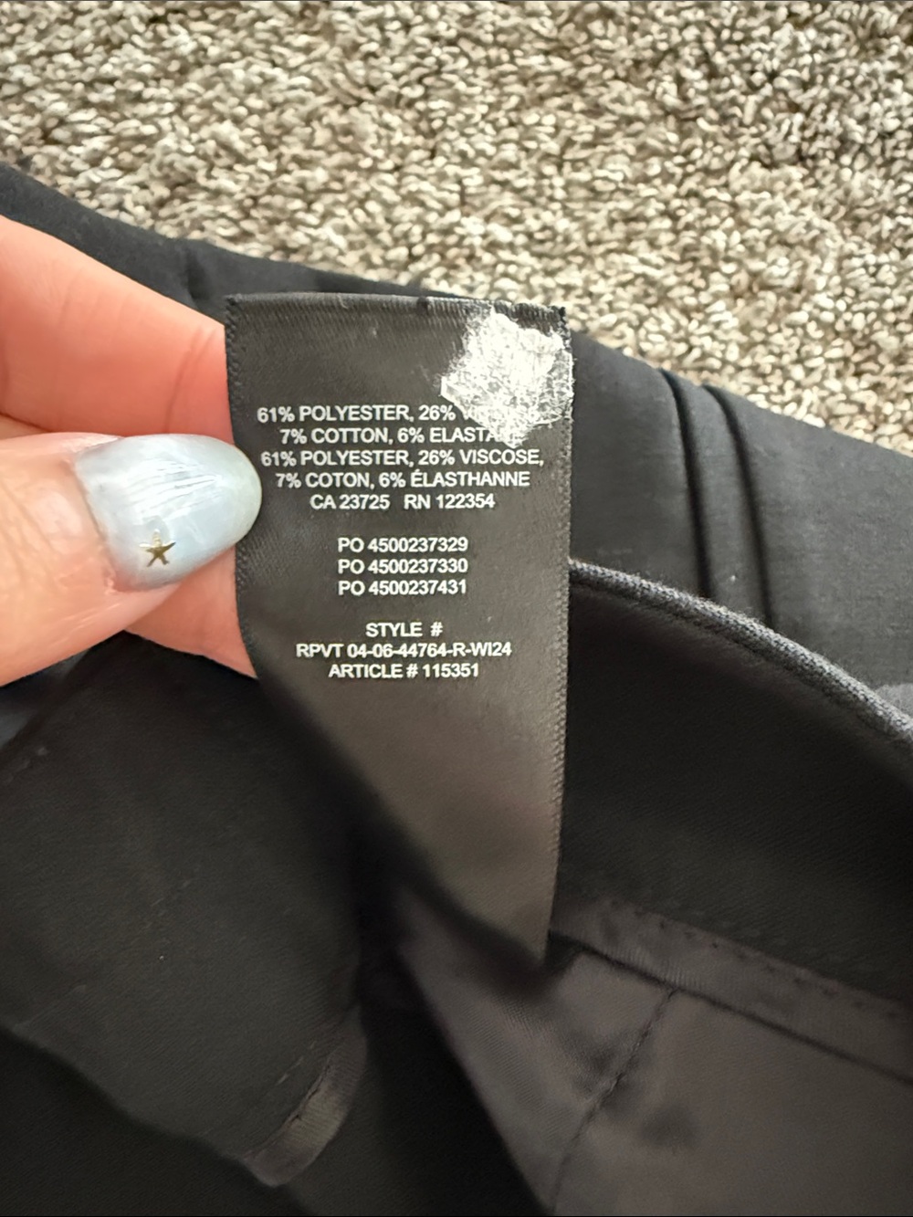 Aritzia The Limitless Pant Black Size 8 - Picture 5 of 9